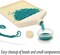 The Beadsmith Bead Funnel Trays – Basic Elements – Includes Removable Bead Mat Insert & Twist Cap –Contain, Fill & Pour Beads, Sand, Confetti & Tiny Parts for Arts and Crafts – 6 Piece Set